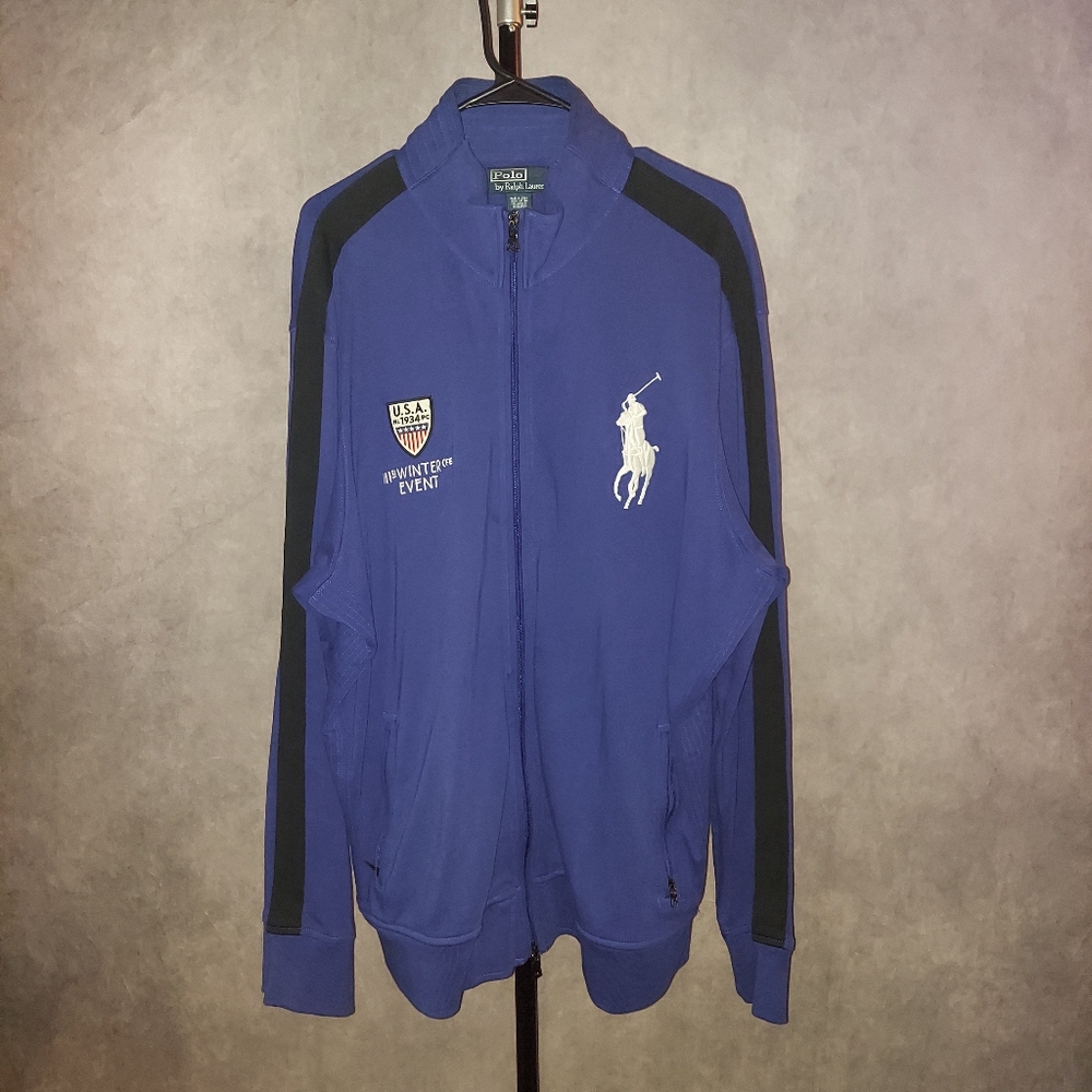 Polo Ralph Lauren Winter Event Blue Performance Jacket